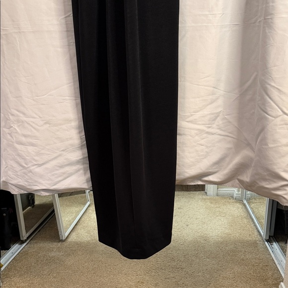 ✨ Alex Evenings Black Beaded Collar Gown – Size 10 ✨ - Picture 10 of 12